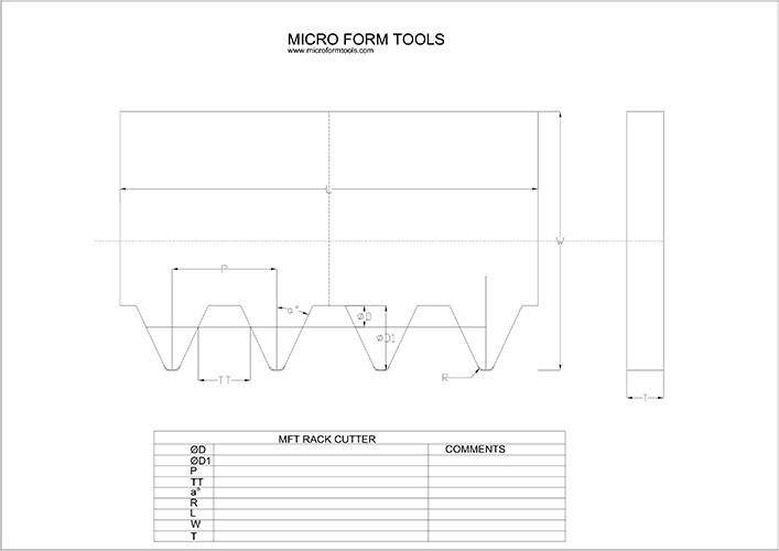 RACK CUTTER